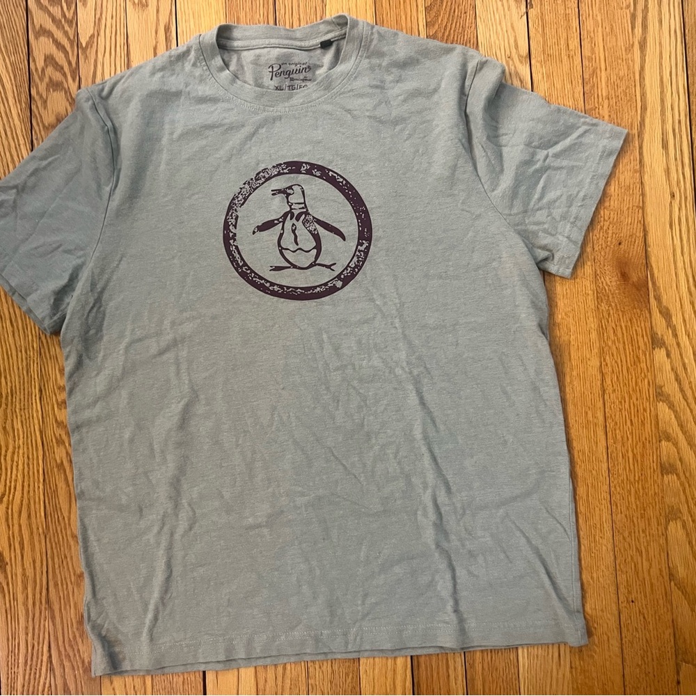 Original Penguin Gray T-Shirt for Men XL